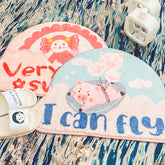 Alfombra antideslizante de vellón con dibujos de animales